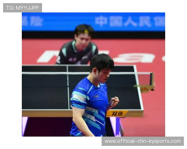 乒乓球赛场樊振东霸气庆祝，赛后媒体称其“国乒中流砥柱”